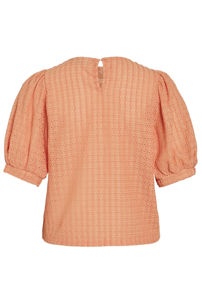 VIMINERA O-NECK 2/4 TOP/TES 14106721 CADMIUM ORANGE